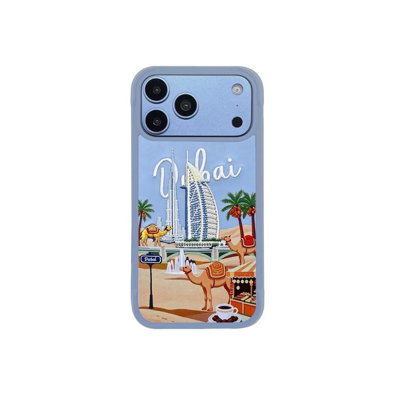 قاب لولو مدل ولو رنگ آبی آسمانی مناسب برای آیفون ۱۸ پرومکس و ۱۷ پرومکس Vallo Glacier Case Levelo For iPhone 18 Pro Max & 17 Pro Max