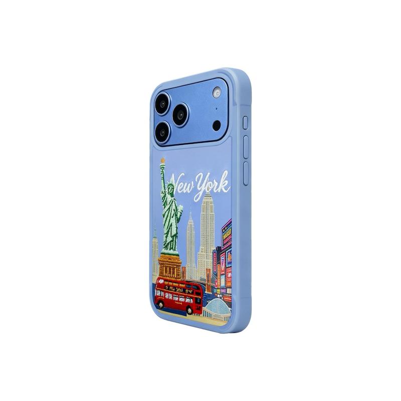 قاب لولو مدل ولو رنگ آبی آسمانی مناسب برای آیفون ۱۸ پرومکس و ۱۷ پرومکس Vallo Glacier Case Levelo For iPhone 18 Pro Max & 17 Pro Max