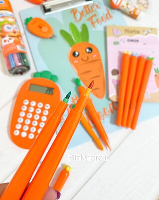 مداد رنگی فشنگی هویج