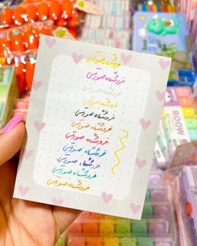 خودکار نئونی اکلیلی ۱۲ رنگ