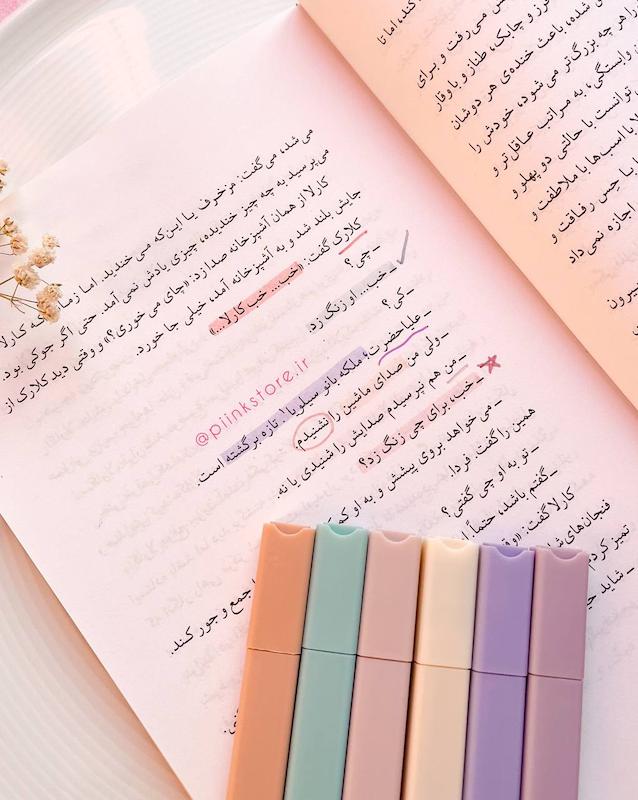پک ۶ رنگ هایلایتر پاستلی دوسر 
