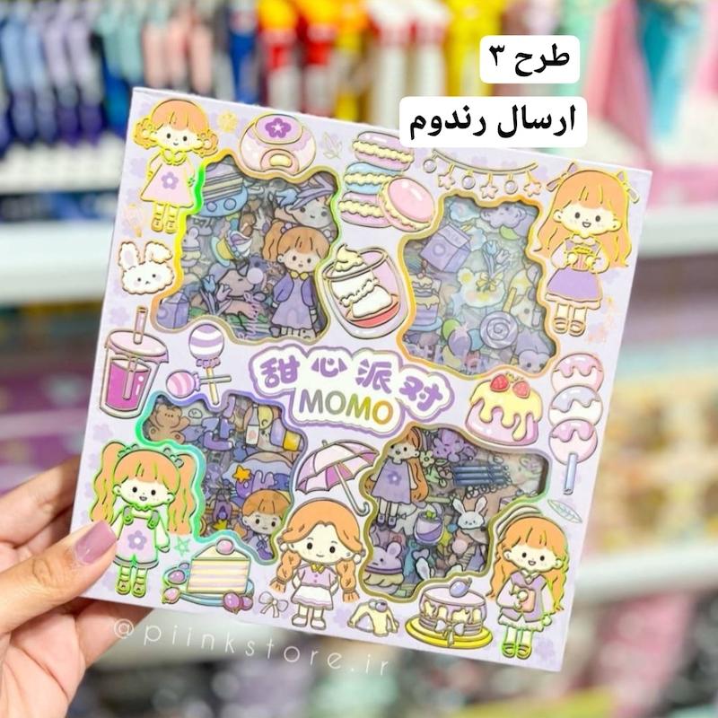 استیکر شفاف ورقی