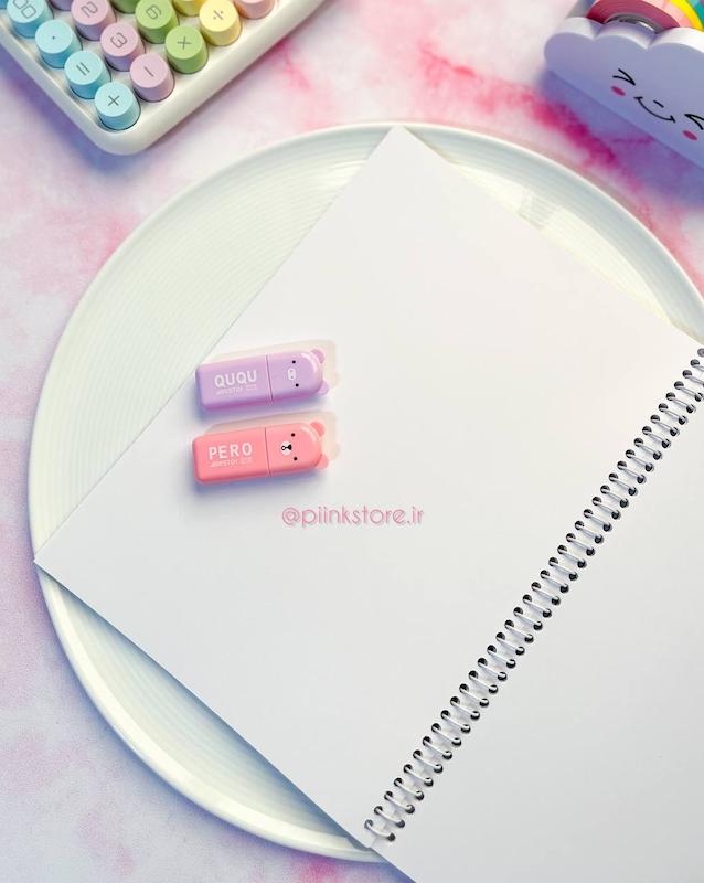 دفتر نقاشی ۴۰ برگ دختر (۸ طرح مختلف)