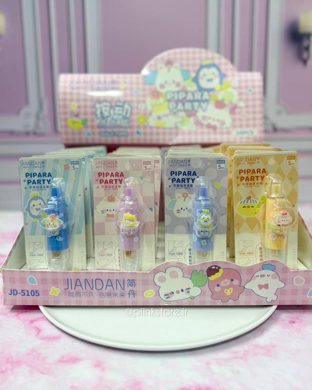 چسب نواری دوطرفه کلیکی گربه کیوت JIANDAN 