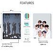 دفتر ۵۰ برگ طرح BTS (بی تی اس)