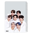 دفتر ۵۰ برگ طرح BTS (بی تی اس)