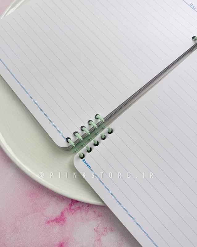 دفتر بینهایت کلاسوری ۱۰۰ برگ پینترستی