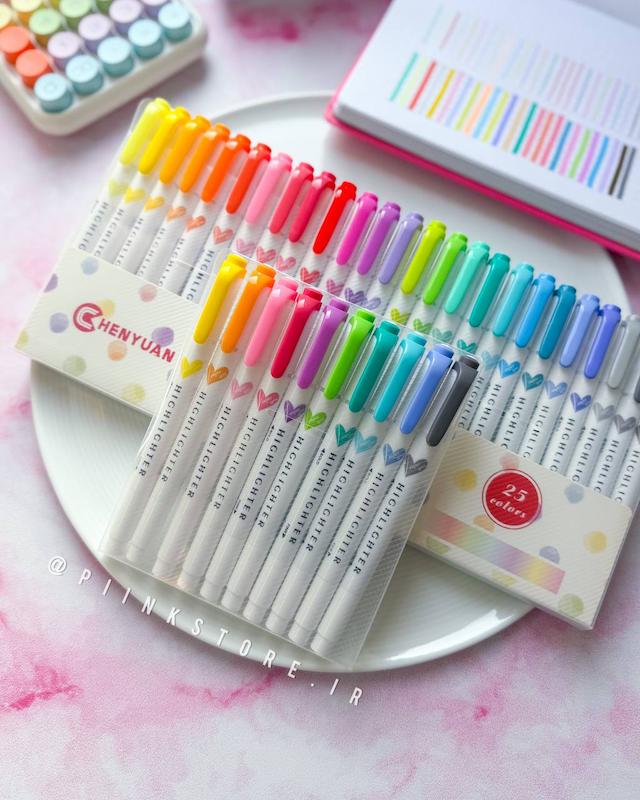 هایلایتر ۱۰ رنگ دوسر Mildliner