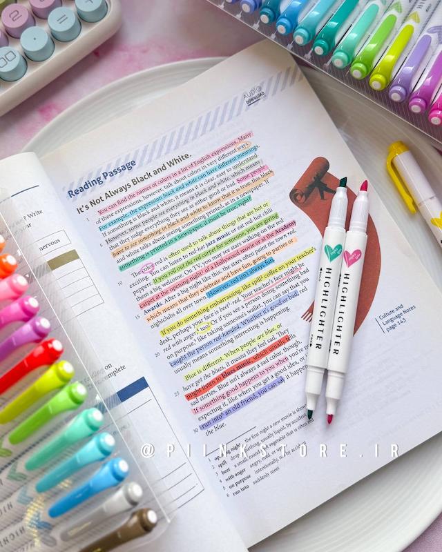 هایلایتر ۲۵ رنگ دوسر Mildliner