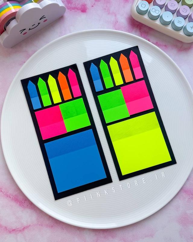 استیک نوت چند تکه شفاف