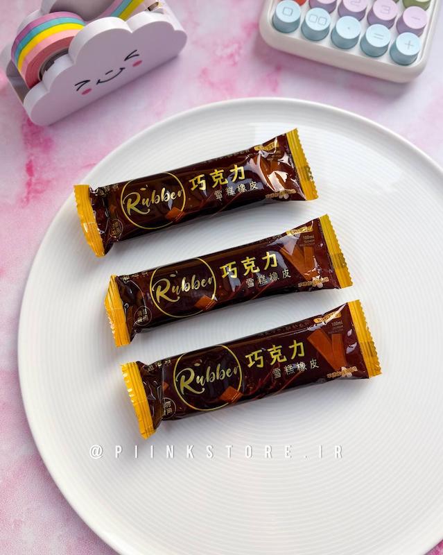 پاکن بستنی چوبی بزرگ شکلاتی