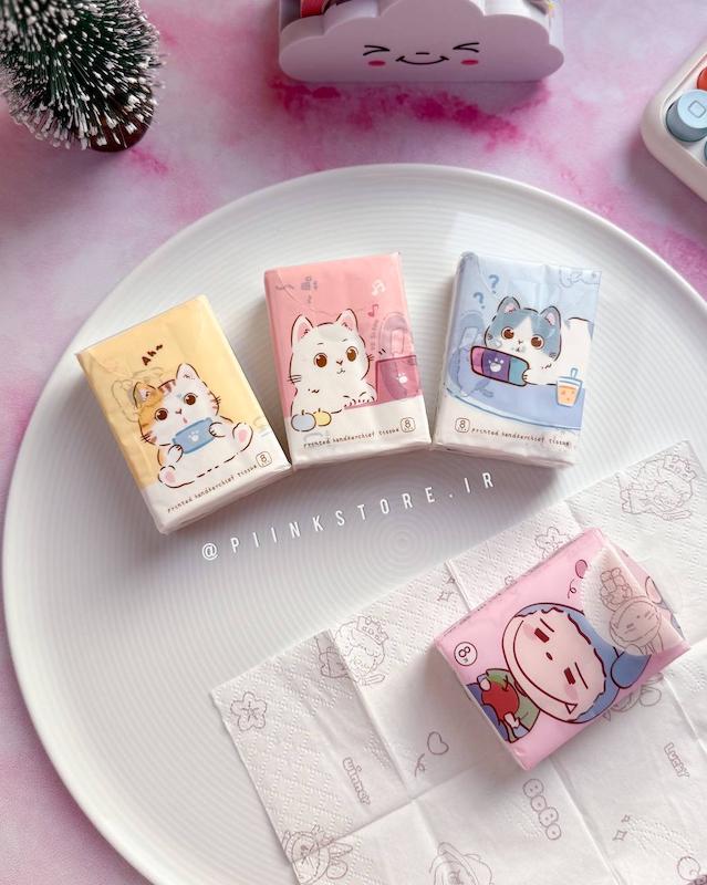 دستمال کاغذی طرح دار فانتزی 