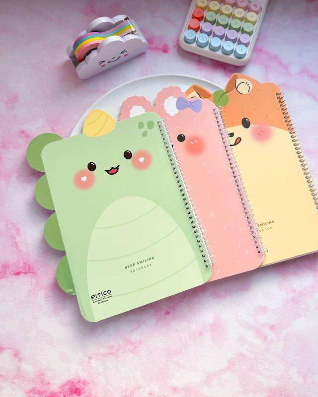 دفتر حاشیه دار گوش دار حیوانات ایراد جزئی