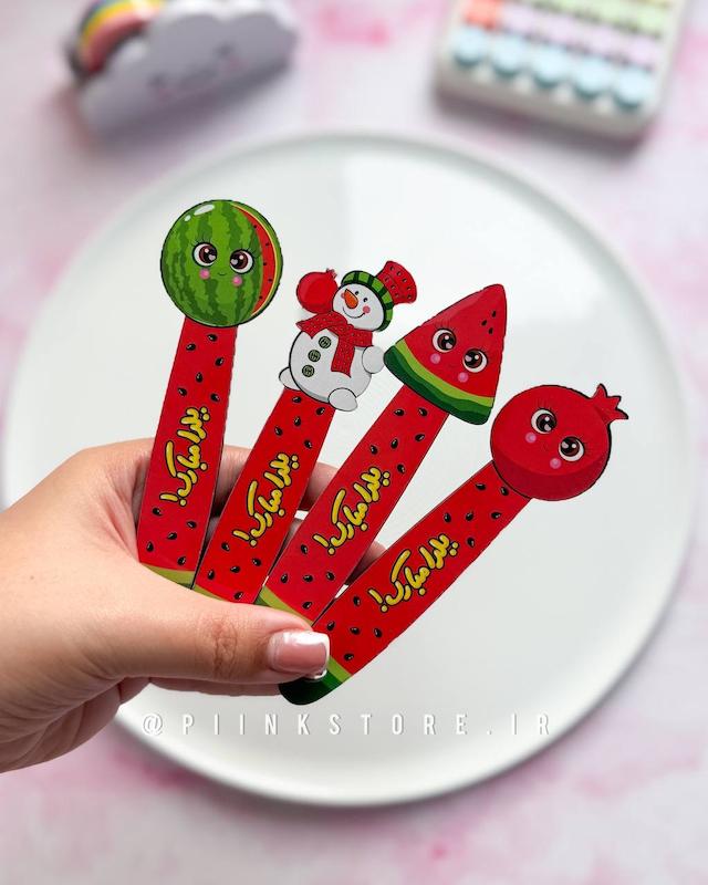 بوک مارک چوبی یلدا 