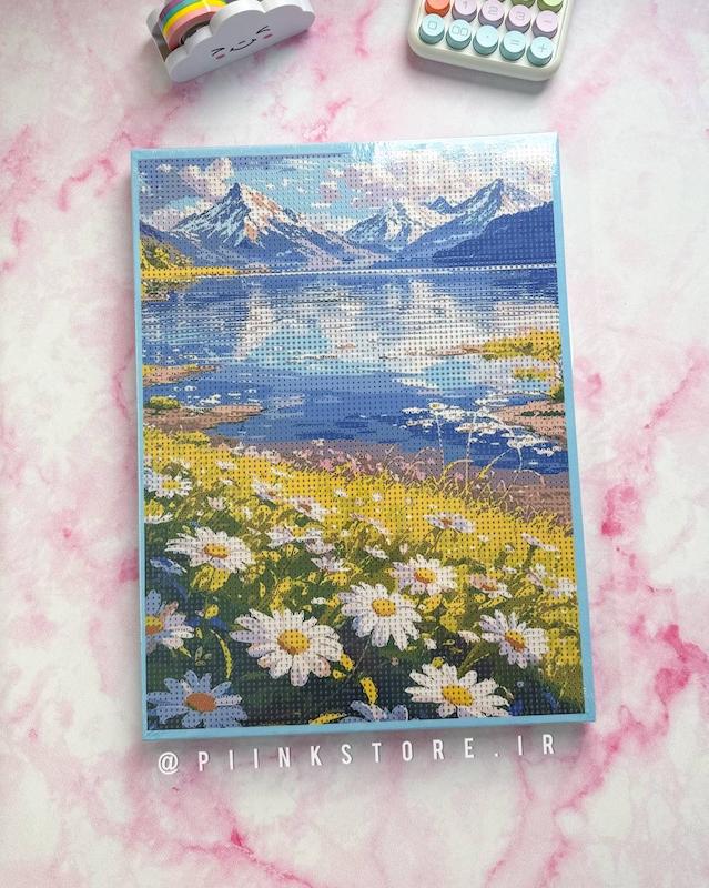 بوم نقاشی الماسی بزرگسالان ۳۰*۴۰ 