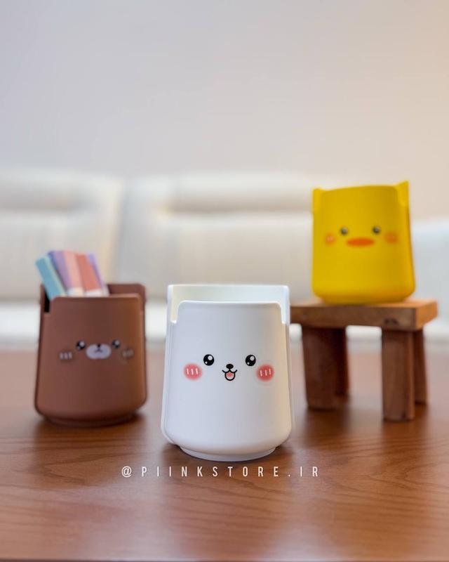 جاقلمی رومیزی و استند نگهدارنده موبایل کیوت 