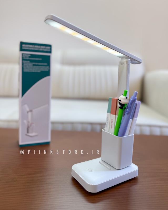 چراغ مطالعه لمسی جاقلمی دار، سه حالت نور مینیمال 