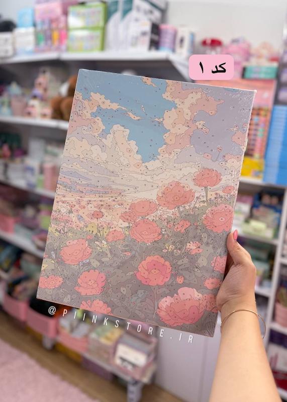بوم رنگ آمیزی با اعداد ۳۰*۴۰ سری ۱