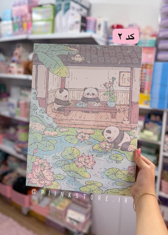 بوم رنگ آمیزی با اعداد ۳۰*۴۰ سری ۲