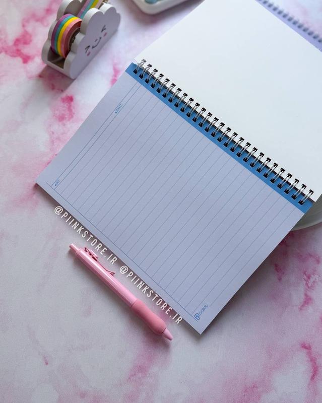 دفتر ۸۰ برگ پاستلی PASTEL
