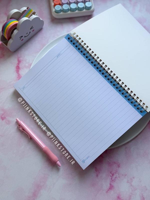 دفتر ۱۰۰ برگ پاستلی PASTEL
