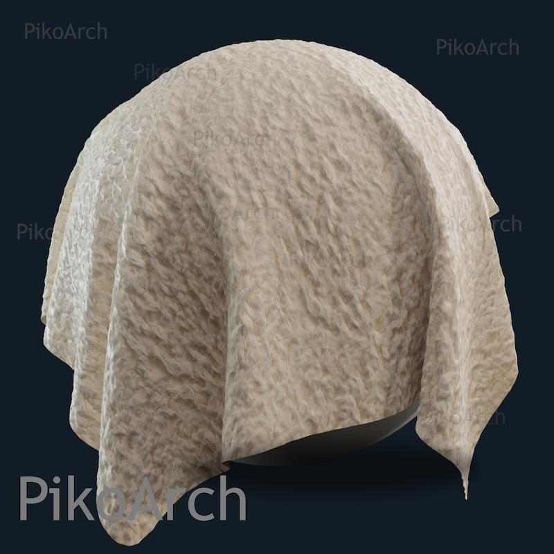 دانلود تکسچر پارچه تدی - 8k