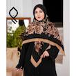 روسری نخ پنبه سیا اسکارف RNP25