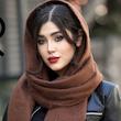 شال موهر پشمی وارداتی SMH15