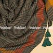 روسری نخی Burberry وارداتی RNP33