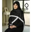 روسری نخ پنبه سیا اسکارف RNP51