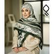 روسری نخ پنبه سیا اسکارف RNP52
