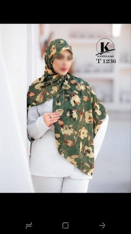روسری نخی فلورانس RNMN352