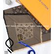 روسری نخی کشمیر مارک لویی ویتون وارداتی RLM52