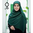 روسری حریر نخ لمه دار وارداتی RHNLM03