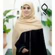 روسری حریر نخ لمه دار وارداتی RHNLM04