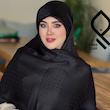 روسری نخ ابریشم ژاکارد لمه دار طرح پانیسا RZHPA01