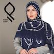 روسری نخ پنبه یونیک وارداتی RNPYNK26