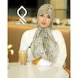 روسری حریر نخ ملانژ وارداتی RHITLA02