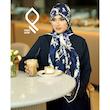 روسری حریر نخ ملانژ وارداتی RHITLA03
