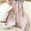روسری حریر نخ ملانژ وارداتی RHITLA05