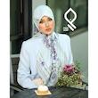 روسری حریر نخ ملانژ وارداتی RHITLA14