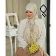 روسری حریر نخ ملانژ وارداتی RHITLA16