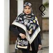ست کیف و روسری طرح دیور فلاور SETB2-73