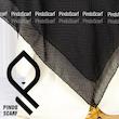 روسری نخی پلیسه ساده  RNPL32