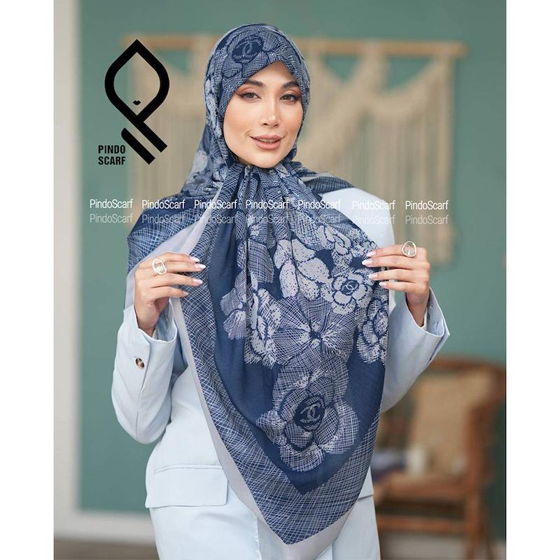 روسری نخ پنبه یونیک وارداتی RNPYNK40