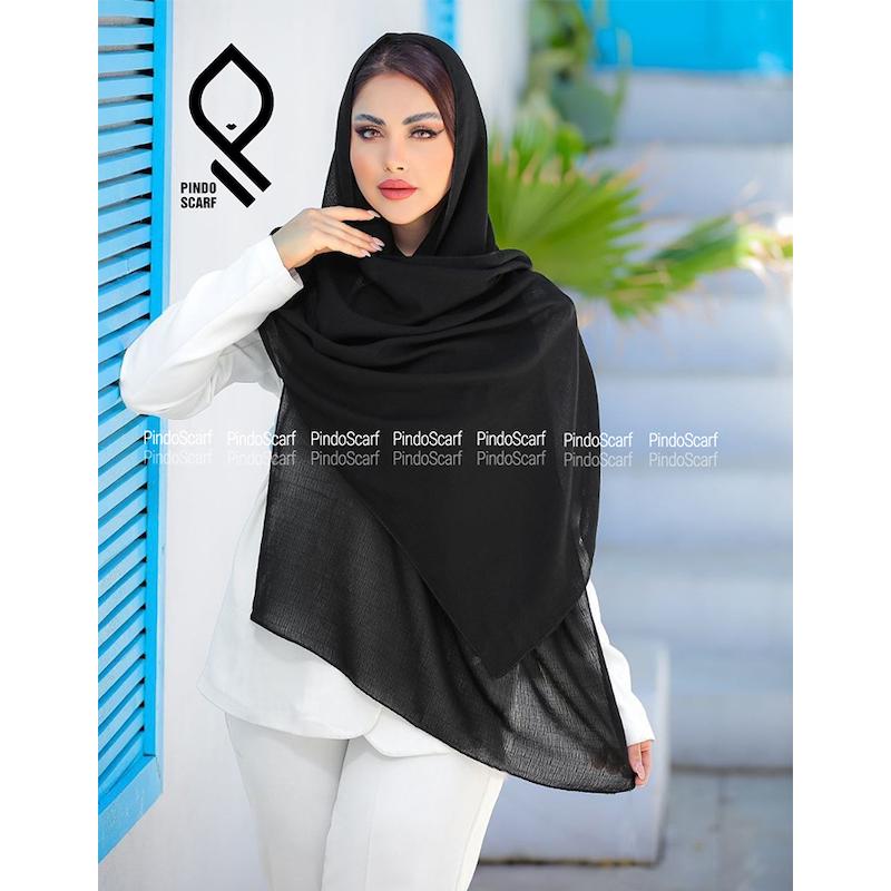شال نخی کریشه ساده وارداتی SNKRH01