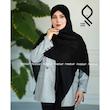 روسری حریر نخ لمه دار وارداتی RHNLM01