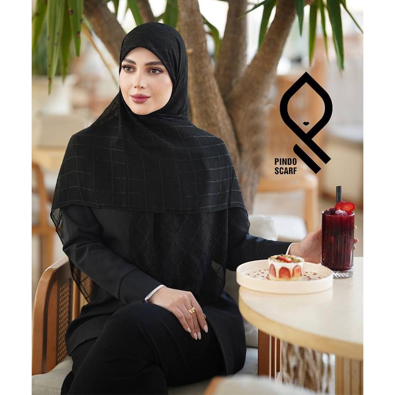 روسری حریر نخ وارداتی RHNV01