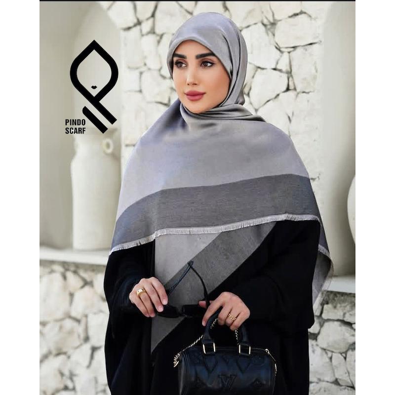 روسری نخی بامبو ساده BMB42