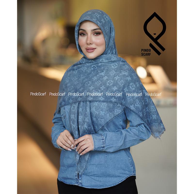 روسری نخی وال سنگشور وارداتی RNVSG08